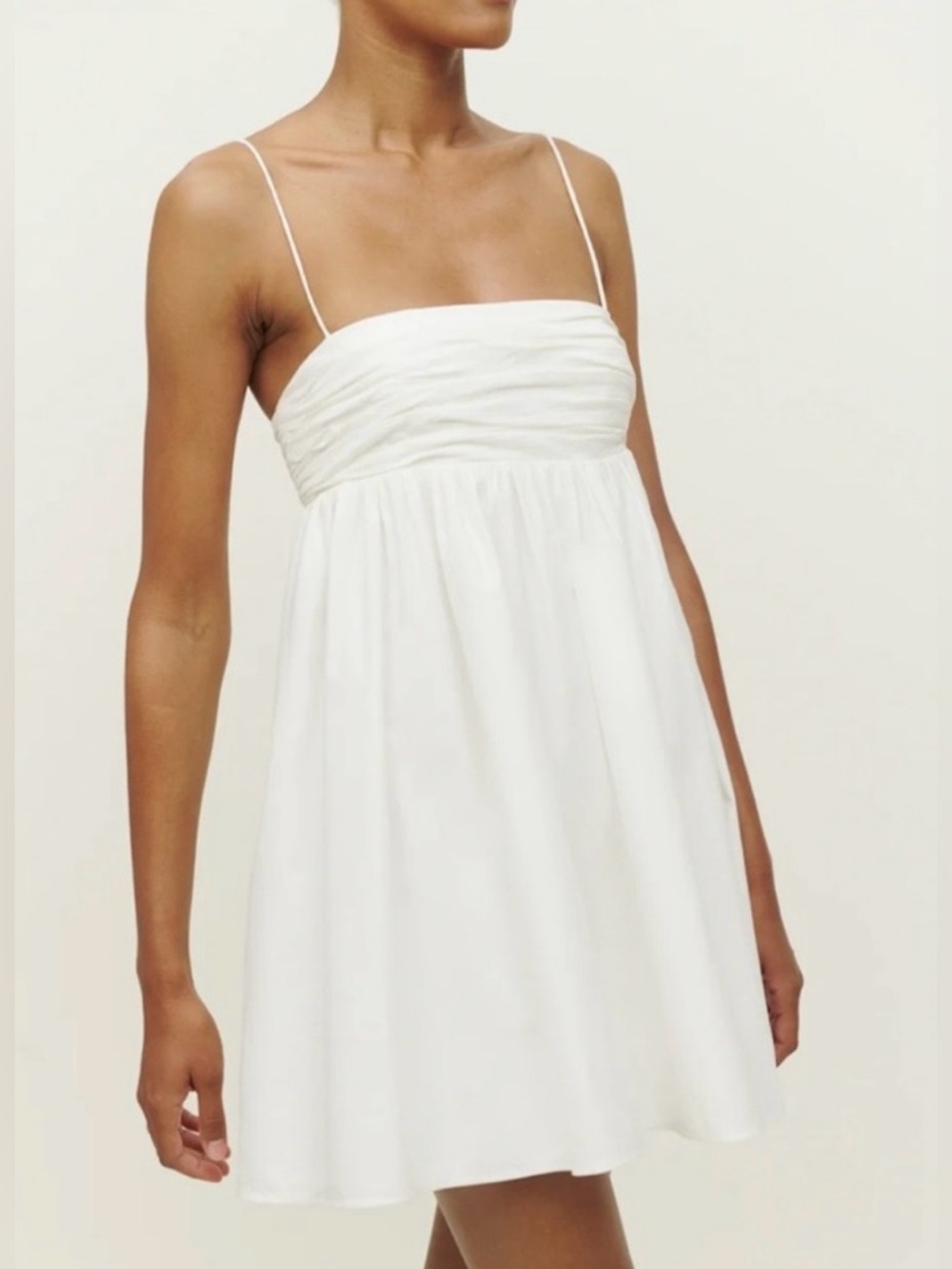 Reformation Catarina Dress - White 4